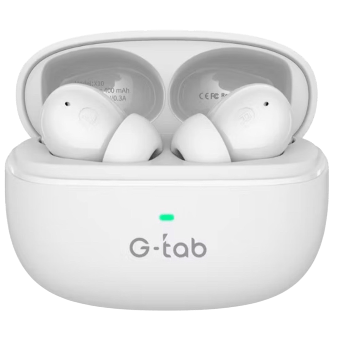 G-TAB X10 ANC Hybrid Noise Cancellation Earbuds - Premium Sound & Adaptive Noise Control