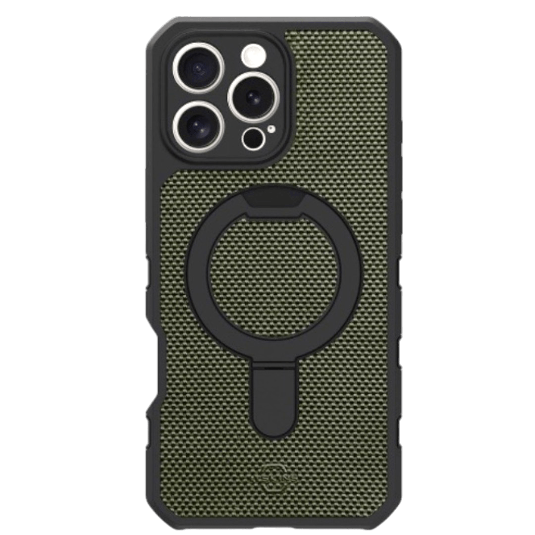 Itskins Cover Force R Nylon MagSafe 16 Pro-Olive Green