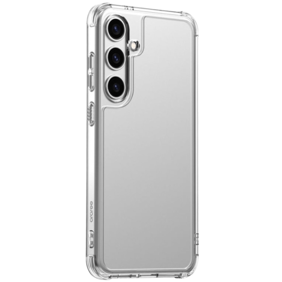 Araree Flexield Cover for Galaxy S24 FE – Clear Black, Slim & Flexible Protection
