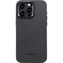 Pitaka Cover  MagEZ Pro 4 1500D for iPhone  15 Pro Black/Grey Twill