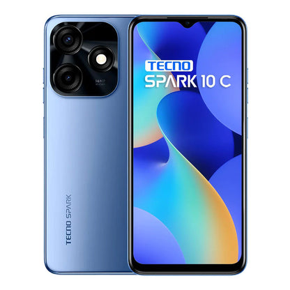 Tecno Spark 10C – 6.6″ 90Hz Display, 4GB RAM + 128GB Storage, Unisoc T606, 5000mAh Battery