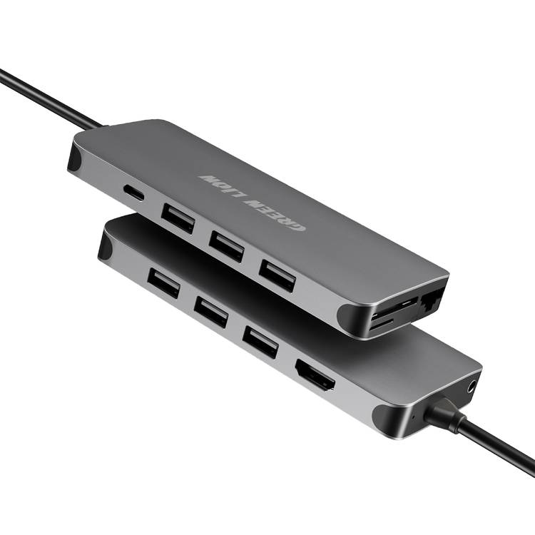 Green Lion, Multi-Function 12-in-1 USB-C Hub
