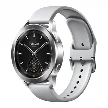 Xiaomi Watch S3 – AMOLED Display, Dual-Band GPS, Bluetooth Calling & 15-Day Battery (Silver)