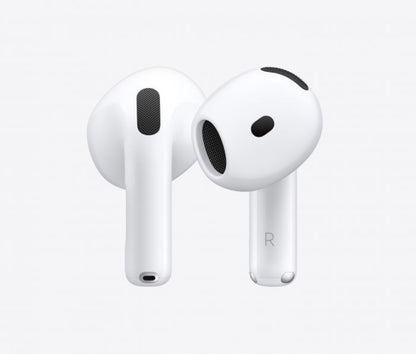 Apple AirPods (4th Generation) with Active Noise Cancellation – USB‑C, Wireless Charging Case – White