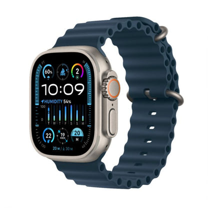 Apple Watch Ultra 2 –Titanium Smartwatch with Ocean Band, Dual-Frequency GPS & 100m Water Resistance