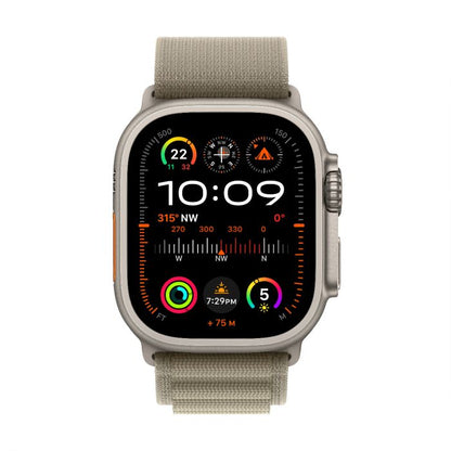 Apple Watch Ultra 2 – Advanced Outdoor Smartwatch with Alpine Loop, Dive-Ready Design & Crash Detection