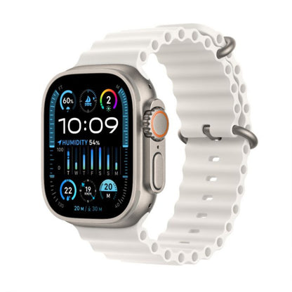 Apple Watch Ultra 2 –Titanium Smartwatch with Ocean Band, Dual-Frequency GPS & 100m Water Resistance