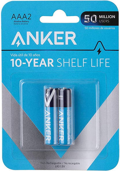 Anker AAA Batteries – Long-Lasting Power with 10-Year Shelf Life
