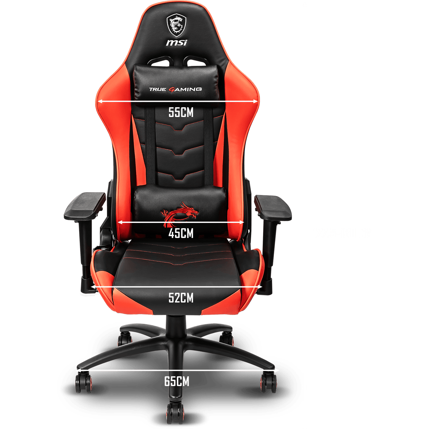 MSI MAG CH120 Pro Gaming Chair – Steel Frame & 180° Recline