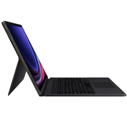 Samsung Keyboard Cover Book Galaxy Tab S9+ / S9 FE+ (5G) – Slim Design, Arabic Layout ,Protective & Responsive