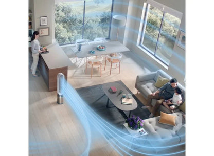 Dyson TP09 – Smart Air Purifier and Cooler with Formaldehyde Filter (White/Gold)