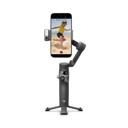 DJI Osmo Mobile 7 Pro – 3-Axis Smartphone Gimbal with Telescoping Arm, Gesture Control, and All-in-One Creator Module