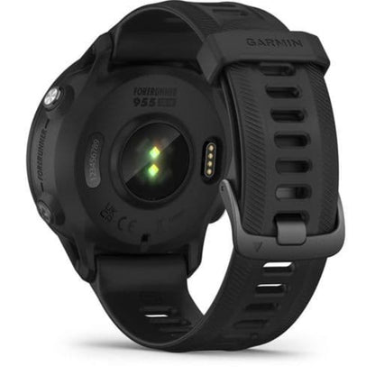 Garmin Forerunner 955 Solar – Touchscreen Triathlon Smartwatch with Multi-Band GNSS, Maps & Music