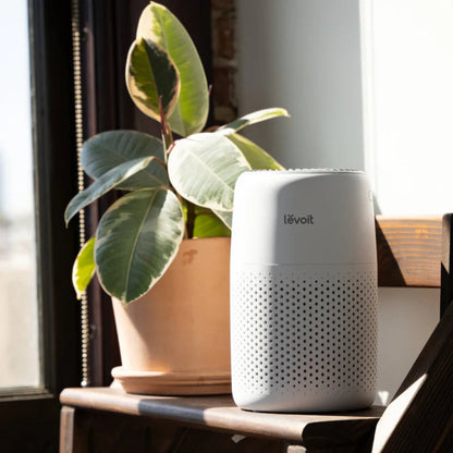 Levoit Core Mini Air Purifier – 3-Stage Filtration, Aromatherapy, Ultra-Quiet, Energy Efficient-White – Big Purification Power in a Tiny Package!