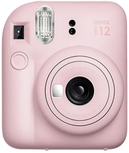Fujifilm Instax Mini 12 – Instant Credit-Card Prints, Auto Exposure & Selfie Mode for Effortless Creativity