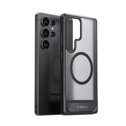 Torras Built-in Pstand Integrated Kickstand  for Samsung S25 Ultra