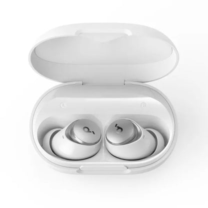 Anker Soundcore Space A40 Earbuds – Adaptive ANC, 50H Playtime, LDAC -White
