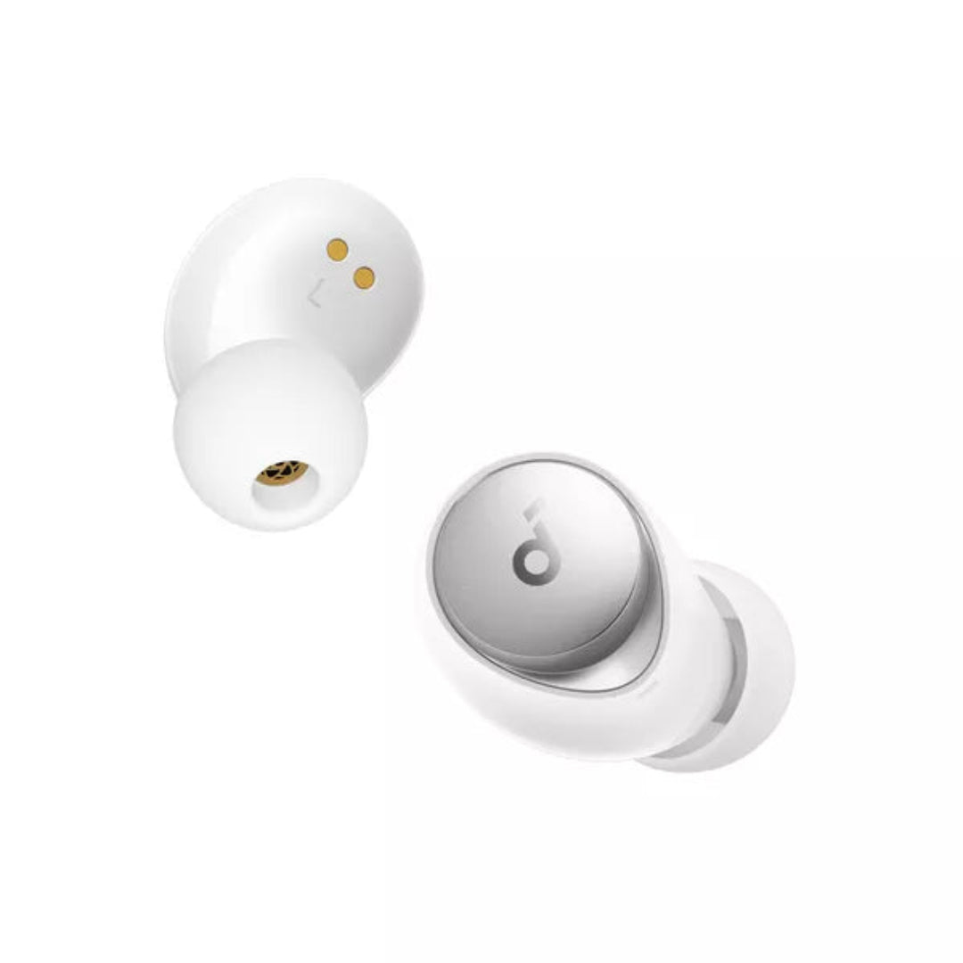 Anker Soundcore Space A40 Earbuds – Adaptive ANC, 50H Playtime, LDAC -White