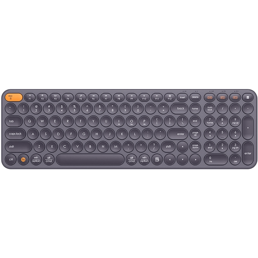 Baseus K01B Wireless Tri-Mode Keyboard - Frosted Gray