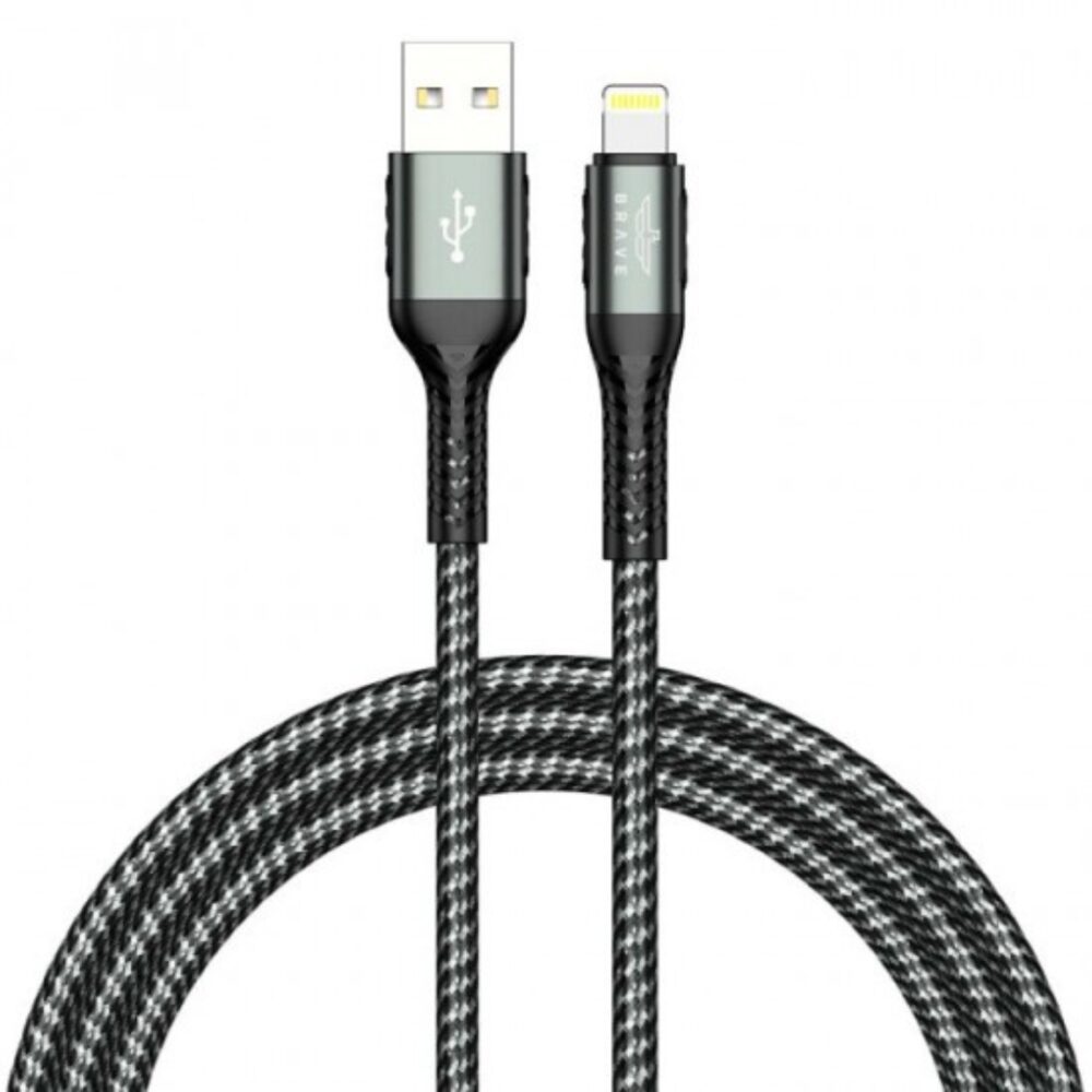 Brave Braided Data Cable USB-A to Lightning Cable BDC-32