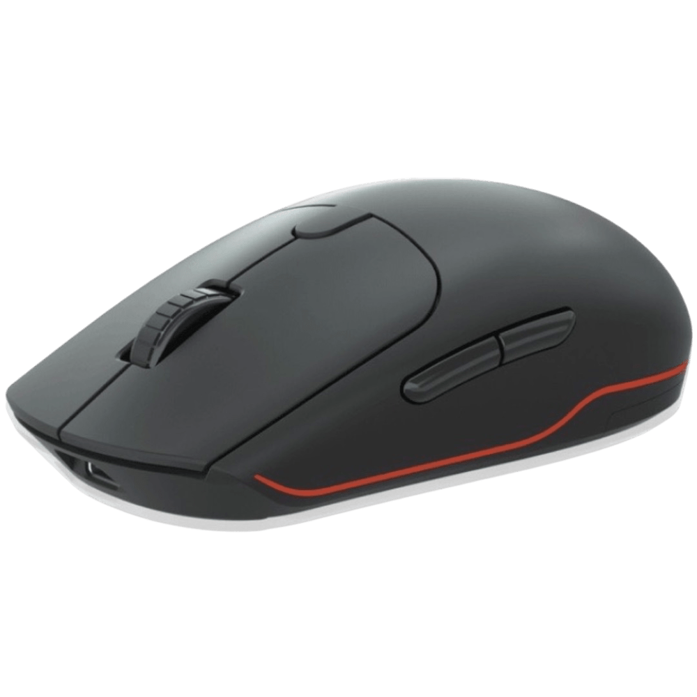 Porodo 2 in 1 2.4G Wireless Office Mouse - Black