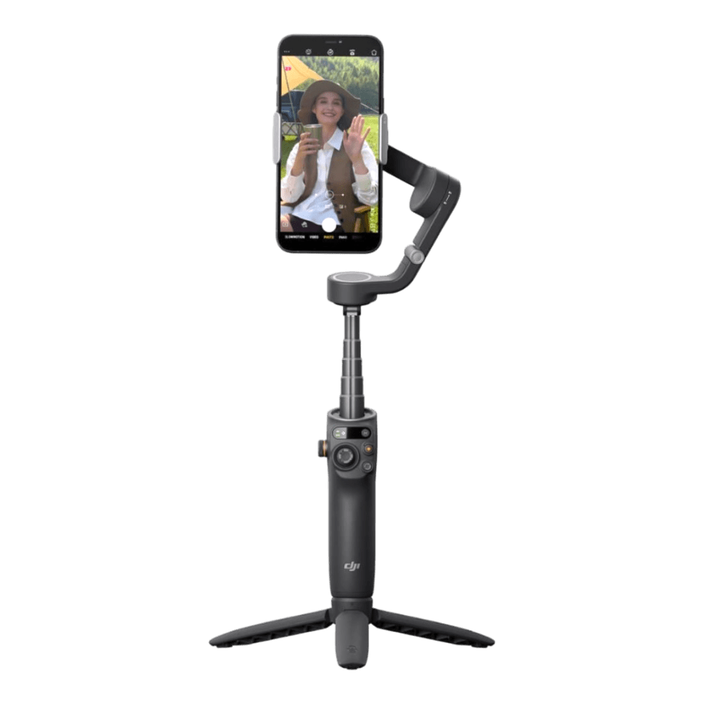 DJI Osmo Mobile 6 – Compact 3-Axis Gimbal Stabilizer with ActiveTrack and Foldable Design-Slate Gray