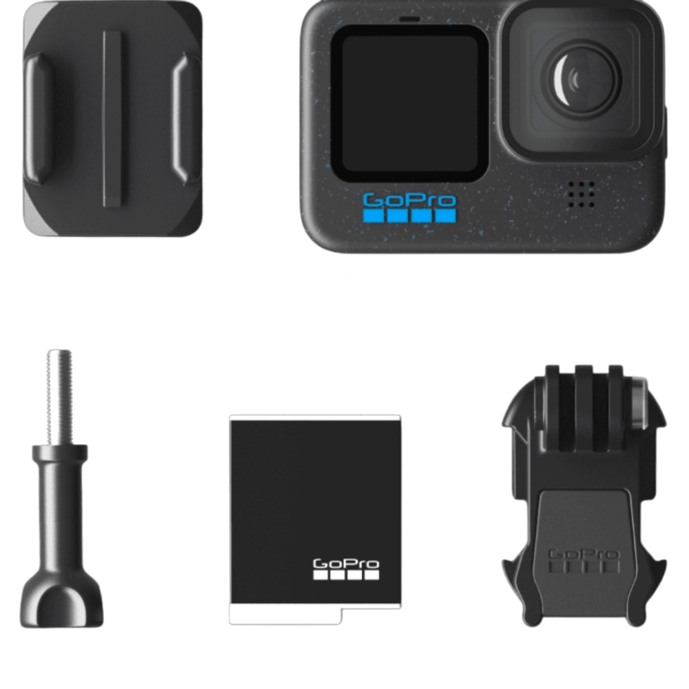 GoPro Hero 12 Black – Advanced 5.3K Action Camera with HyperSmooth 6.0, Dual Screens & Long Battery Life