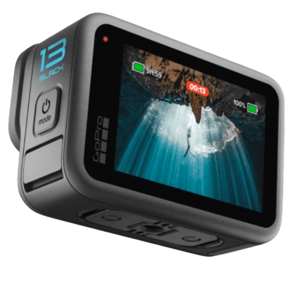 GoPro Hero 13 Black – Advanced 5.3K Action Camera with HyperSmooth Stabilization and 10-Bit Color